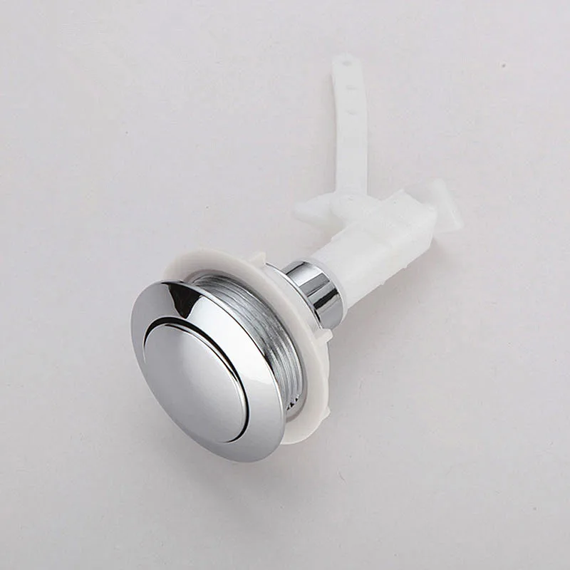 Toilet Round single push button,toilet water tank single push button,Suitable for water tank cover round hole 38-45mm
Toilet Round single push button,toilet water tank single push button,Suitable for water tank cover round hole 38-45mm