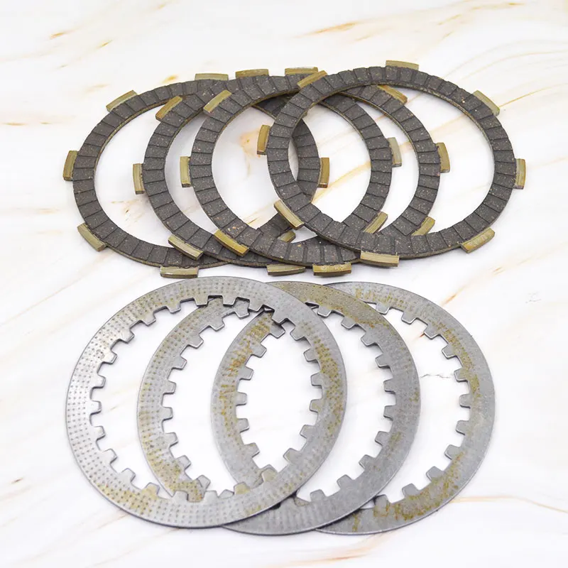 High Quality Motorcycle Clutch Friction Disk Plates for HONDA CB125F CB 125 F GLR125 GLH E STORM GLH125 |