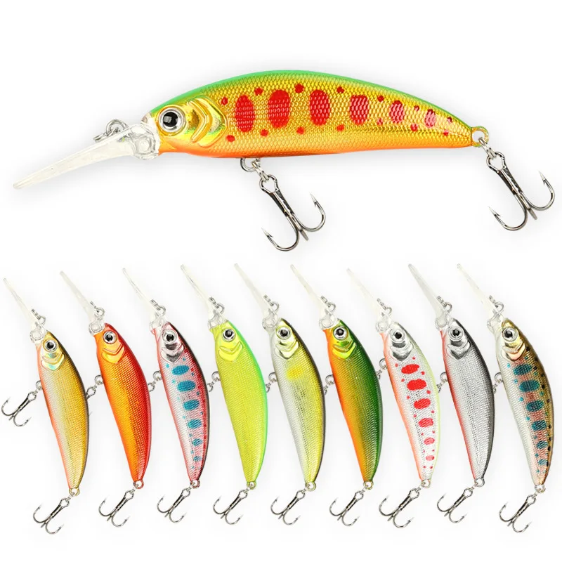 Yolofun Carp Fishing Lure Long Lip Minnow 5g 50mm Hard Bait Wobblers Crankbait Isca Artficial Pesca Bass Pike Fake 10 Colors
Yolofun Carp Fishing Lure Long Lip Minnow 5g 50mm Hard Bait Wobblers Crankbait Isca Artficial Pesca Bass Pike Fake 10 Colors