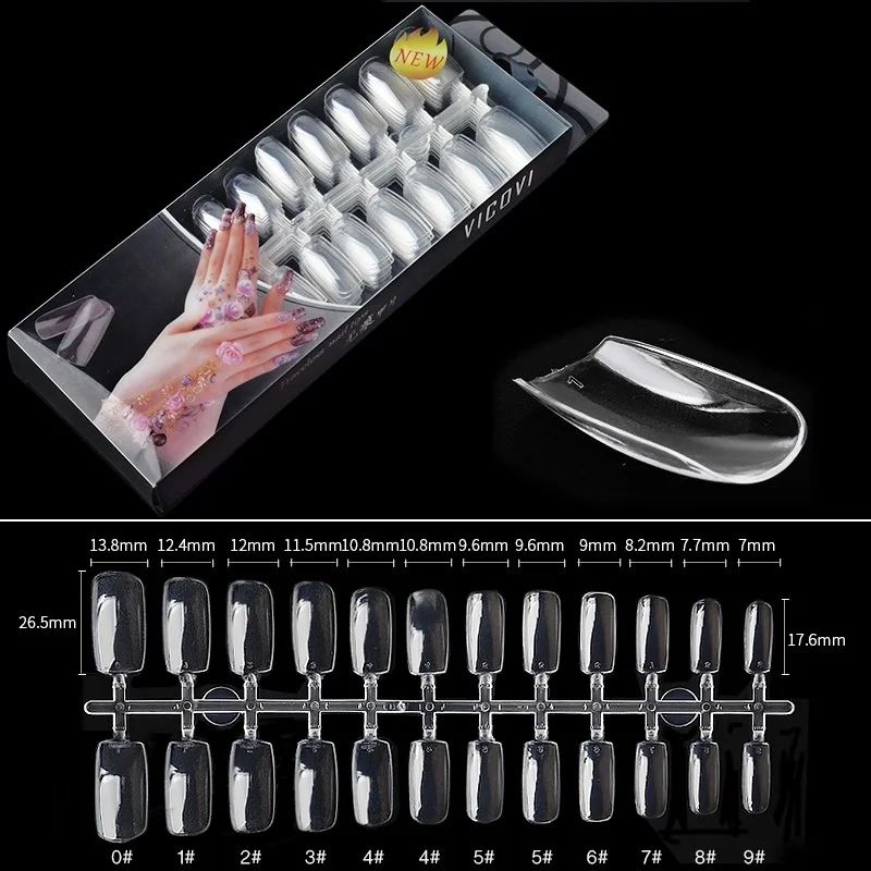 1 Box 240pcs Natural Ultra-thin False Nail Tips Transpartent Mixed Size Fake Nail Art Tips Manicure DIY Nails Extension Tool
1 Box 240pcs Natural Ultra-thin False Nail Tips Transpartent Mixed Size Fake Nail Art Tips Manicure DIY Nails Extension Tool