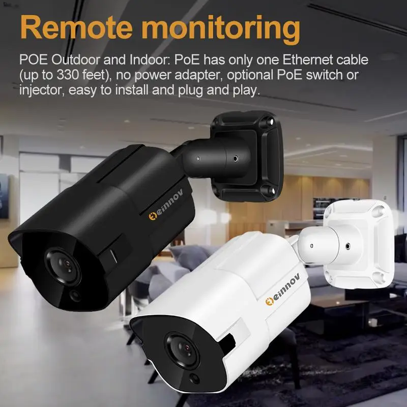 High Quality 5MP Outdoor Security Bullet CCTV Surveillance Camera IR Night Vision H.265 CCTV Home Remote Monitoring
High Quality 5MP Outdoor Security Bullet CCTV Surveillance Camera IR Night Vision H.265 CCTV Home Remote Monitoring