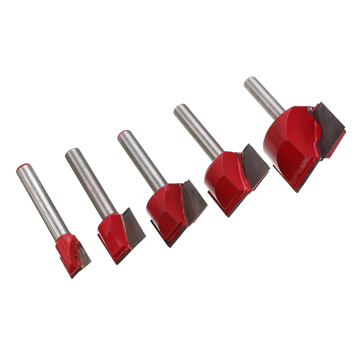 5Pcs 10/16/22/25/32mm Surface Planing Bottom Cleaning Wood Cutting Milling Cutter Router Bit Woodworking Endmill Tools
5Pcs 10/16/22/25/32mm Surface Planing Bottom Cleaning Wood Cutting Milling Cutter Router Bit Woodworking Endmill Tools