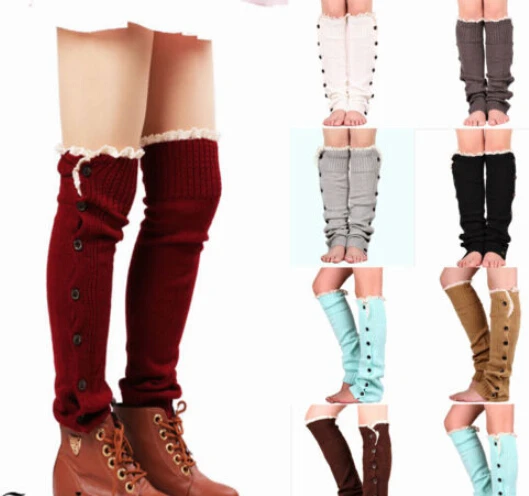 2019 Hot Womens Winter Fashion Long Knitted Socks Leg Warmers Warm Soft Wool Lace Knitted Twist Boot Cover Socks Toppers Cuffs
2019 Hot Womens Winter Fashion Long Knitted Socks Leg Warmers Warm Soft Wool Lace Knitted Twist Boot Cover Socks Toppers Cuffs