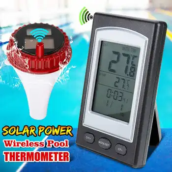 Float Solar Sensor Pool Thermometer Wireless Swimming Pool Spa Hot Tub Bath Water Temperature Receiver Thermometer
Float Solar Sensor Pool Thermometer Wireless Swimming Pool Spa Hot Tub Bath Water Temperature Receiver Thermometer
