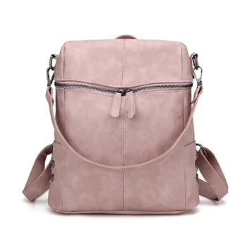 New Backpack Women School Bags PU Leather Backpacks For Teenage Girls Vintage Women Crossbody Bags Fashion Shoulder Bag
New Backpack Women School Bags PU Leather Backpacks For Teenage Girls Vintage Women Crossbody Bags Fashion Shoulder Bag