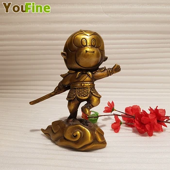 Chinese mythology bronze Sun Wukong statue Buddhism Journey to the Monkey Monkey Wu Wukong car decoration home decoration
Chinese mythology bronze Sun Wukong statue Buddhism Journey to the Monkey Monkey Wu Wukong car decoration home decoration