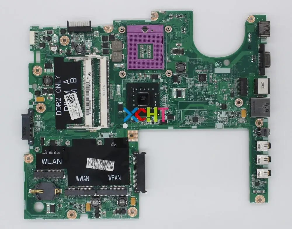 Материнская плата для ноутбука Dell Studio 1555 CN-0D177M 0D177M D177M DAFM8BMB6F1 GM45, протестированная материнская плата
Материнская плата для ноутбука Dell Studio 1555 CN-0D177M 0D177M D177M DAFM8BMB6F1 GM45, протестированная материнская плата