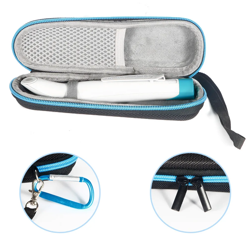 2019 new Portable EVA Travel Storage Case for Bite Away Stick Treatment Device Box (black-grey)
2019 new Portable EVA Travel Storage Case for Bite Away Stick Treatment Device Box (black-grey)
