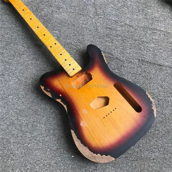 Antique Hand-made old TL electric guitar. Antique guitar, nitro paint no hardware, real photos, wholesale and retail
Antique Hand-made old TL electric guitar. Antique guitar, nitro paint no hardware, real photos, wholesale and retail