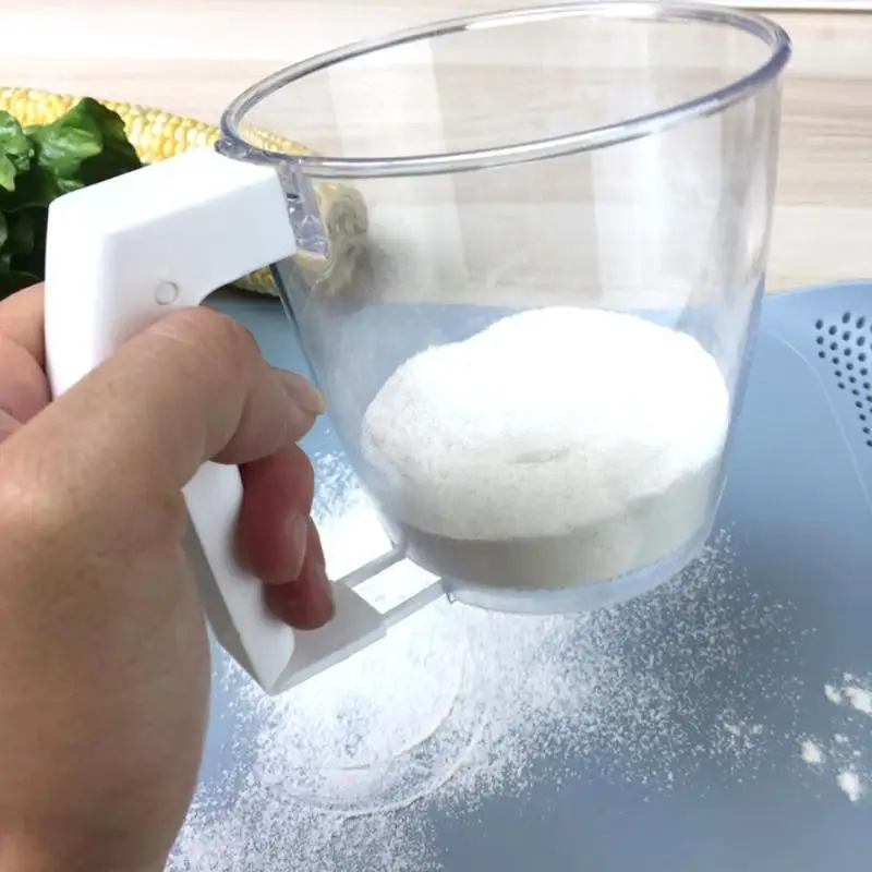 Flour Sieve Mugs Design Flour Sifter Shaker Baking Pastry Tools Bakeware Strainer for Coffee Icing Sugar Powder Baking Tools
Flour Sieve Mugs Design Flour Sifter Shaker Baking Pastry Tools Bakeware Strainer for Coffee Icing Sugar Powder Baking Tools
