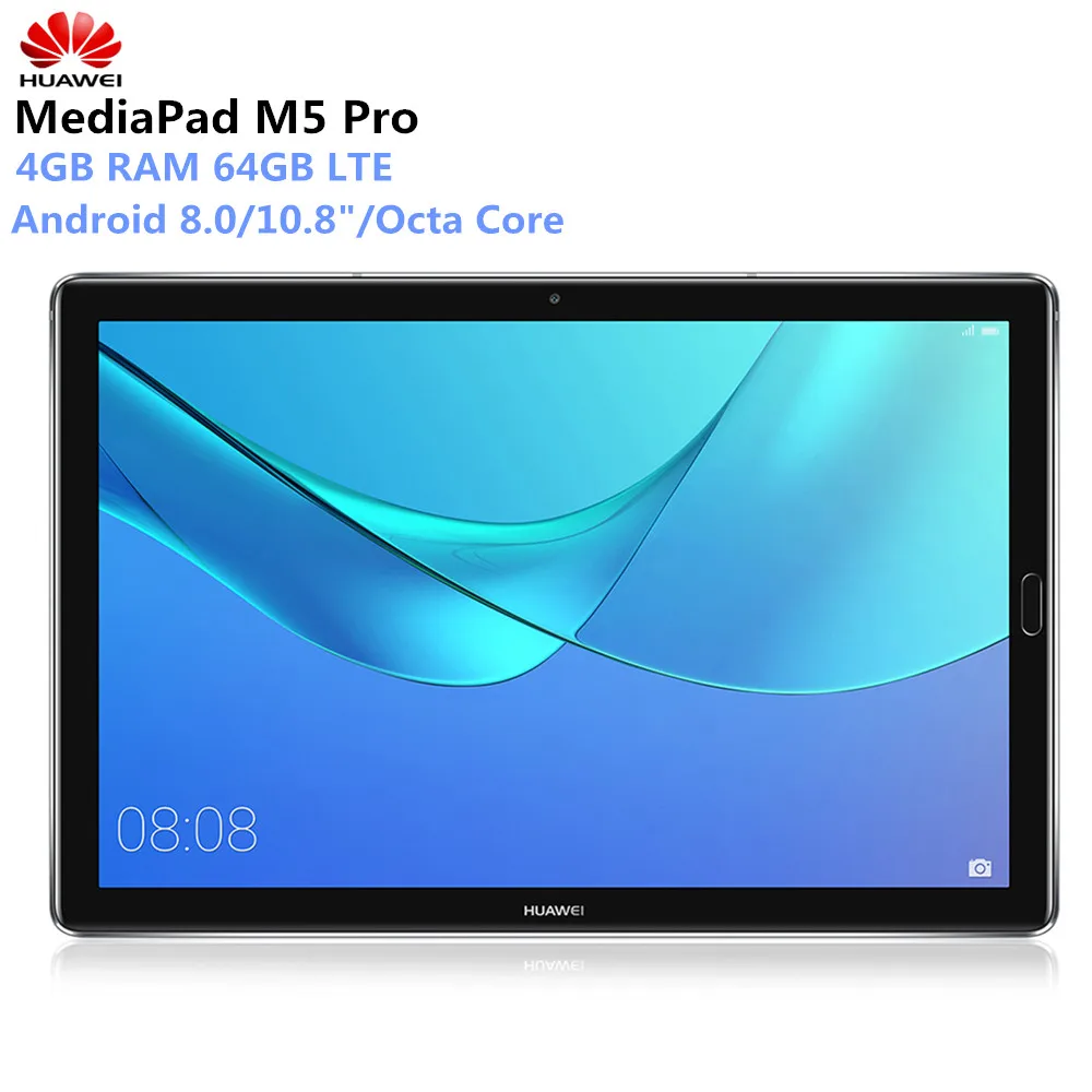 HUAWEI MediaPad M5 Pro 10.8" Android 8.0 Tablet PC Octa Core Kirin 960 4GB RAM 64GB 2560x1600 2K IPS 7500mAh Fingerprint
HUAWEI MediaPad M5 Pro 10.8" Android 8.0 Tablet PC Octa Core Kirin 960 4GB RAM 64GB 2560x1600 2K IPS 7500mAh Fingerprint