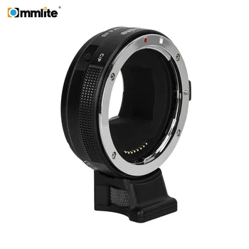 

Commlite CM-EF-E HS AF Electric Lens Adapter Ring w/ Switch USB Update for Canon EF/EF-S Lens to E-Mount Camera for Sony Camera