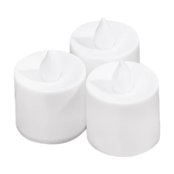 24 x Led Candles Lights Mini Plastic Flameless Candles For Decorations Festivals Weddings With Batteries (White)
24 x Led Candles Lights Mini Plastic Flameless Candles For Decorations Festivals Weddings With Batteries (White)