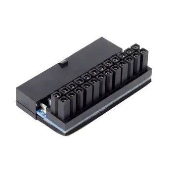 ATX 24Pin Female to 24pin Male 90 Degree Mainboard Motherboard Power Adapter for Desktops PC Supply
ATX 24Pin Female to 24pin Male 90 Degree Mainboard Motherboard Power Adapter for Desktops PC Supply