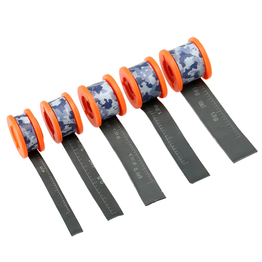 5Pcs/lot Environmental Fishing Sinker Sheet Lure Lead Sinker Sheet Lead Roll with Weight Graduations Scale Fishing Accessories
5Pcs/lot Environmental Fishing Sinker Sheet Lure Lead Sinker Sheet Lead Roll with Weight Graduations Scale Fishing Accessories