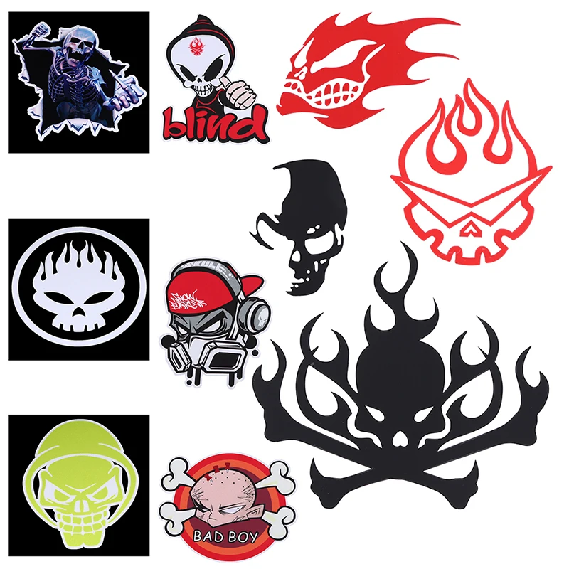 POSSBAY 1x 3D Skull Devil Vinyl Car Motorcycle Stickers Skull Logo Emblem Badge Car Boat Truck Window Accessories Decoration
POSSBAY 1x 3D Skull Devil Vinyl Car Motorcycle Stickers Skull Logo Emblem Badge Car Boat Truck Window Accessories Decoration