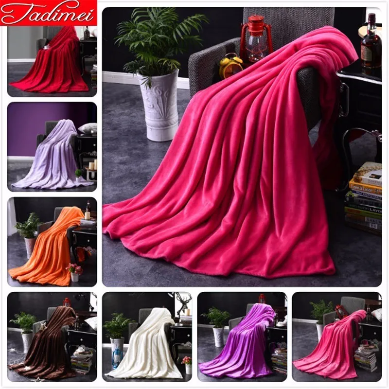 Pink Red Plain Pure Color Plush Blanket Adult Kids Child Soft Sofa Bed Cover Single Twin Full Queen King Size Bedspreads 150x200
Pink Red Plain Pure Color Plush Blanket Adult Kids Child Soft Sofa Bed Cover Single Twin Full Queen King Size Bedspreads 150x200