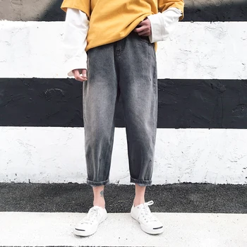 Spring New Jeans Men Fashion Washed Retro Casual Denim Pants Man Streetwear Hip Hop Loose Cowboy Trousers Male Clothes
Spring New Jeans Men Fashion Washed Retro Casual Denim Pants Man Streetwear Hip Hop Loose Cowboy Trousers Male Clothes