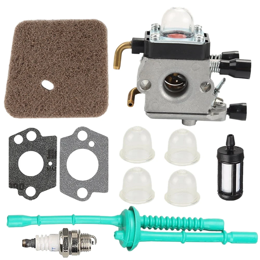 Carburetor With Fuel Line Kit Air Filter For Stihl Fs38 Fs45 Fs46 Fs55 Km55 Hl45 Fs45L Fs45C Fs46C Fs55C Fs55R Fs55Rc String T
Carburetor With Fuel Line Kit Air Filter For Stihl Fs38 Fs45 Fs46 Fs55 Km55 Hl45 Fs45L Fs45C Fs46C Fs55C Fs55R Fs55Rc String T