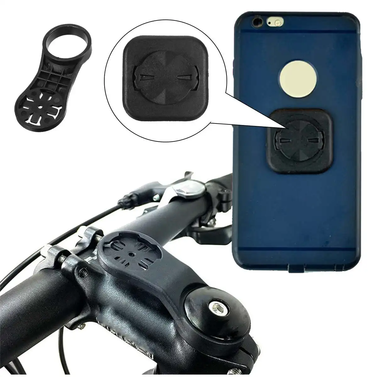 Bike Bicycle Stem Computer Cell Phone Mount Bracket Holder For Garmin For Smartphone + Phone Stick Adapter
Bike Bicycle Stem Computer Cell Phone Mount Bracket Holder For Garmin For Smartphone + Phone Stick Adapter