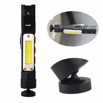 USB Rechargeable COB Work Lights Repair Hand Lamp Inspection Flashlight Torch for Outdoor Night Camping LED Flashlight
USB Rechargeable COB Work Lights Repair Hand Lamp Inspection Flashlight Torch for Outdoor Night Camping LED Flashlight