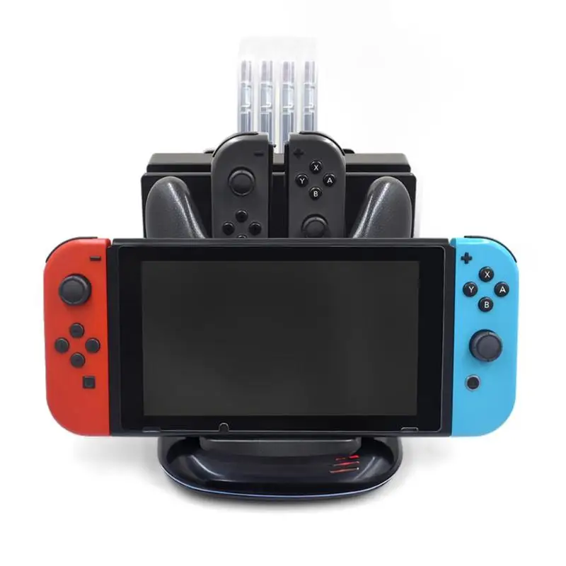 ALLOYSEED Multifunction USB Charging Dock Station Storing Stand Holder Bracket for Nintend Switch Console Joy-con Game Charger
ALLOYSEED Multifunction USB Charging Dock Station Storing Stand Holder Bracket for Nintend Switch Console Joy-con Game Charger