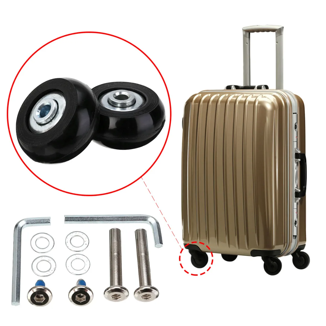 1Pair Outdoor Tools Luggage Suitcase Replacement Wheels Axles Repair Kit 40/50/68/70 Repair Set For Travel
1Pair Outdoor Tools Luggage Suitcase Replacement Wheels Axles Repair Kit 40/50/68/70 Repair Set For Travel