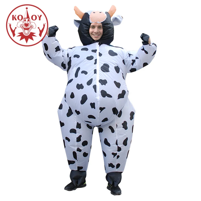 Inflatable Cow Dinosaur Costume Fancy Party Dress Halloween Christmas Purim Carnival Cosplay costumes for Adult
Inflatable Cow Dinosaur Costume Fancy Party Dress Halloween Christmas Purim Carnival Cosplay costumes for Adult