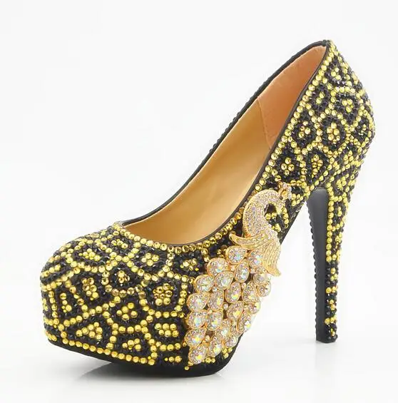 Women Sexy Sky High 14cm Heel Yellow And Black Crystal Embellished Pumps Pointed Toe Slip On Platform Party Shoes Free Ship
Women Sexy Sky High 14cm Heel Yellow And Black Crystal Embellished Pumps Pointed Toe Slip On Platform Party Shoes Free Ship
