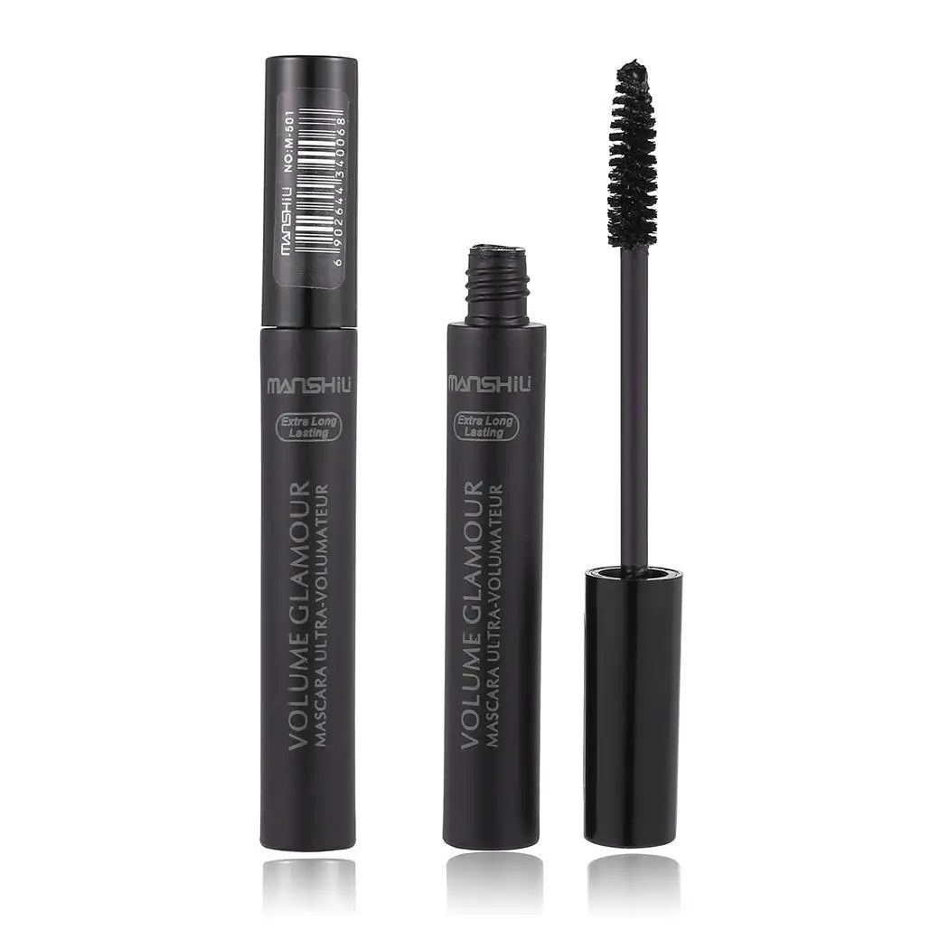 Soft Curly Longer Thicker Long Lasting All Skin Types Brush Head Curling Mascara Fashion Black |