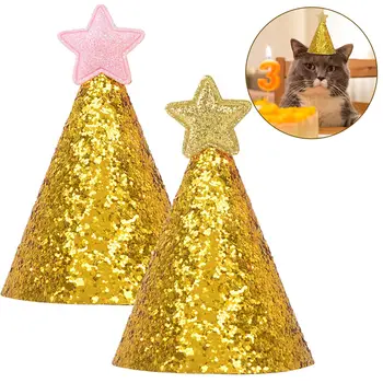 2pcs Pet Cat Dog Birthday Headwear Caps Hat Party Costume Headwear Glitter Sequin Stars Hats Pet Accessory Dropshipping
2pcs Pet Cat Dog Birthday Headwear Caps Hat Party Costume Headwear Glitter Sequin Stars Hats Pet Accessory Dropshipping