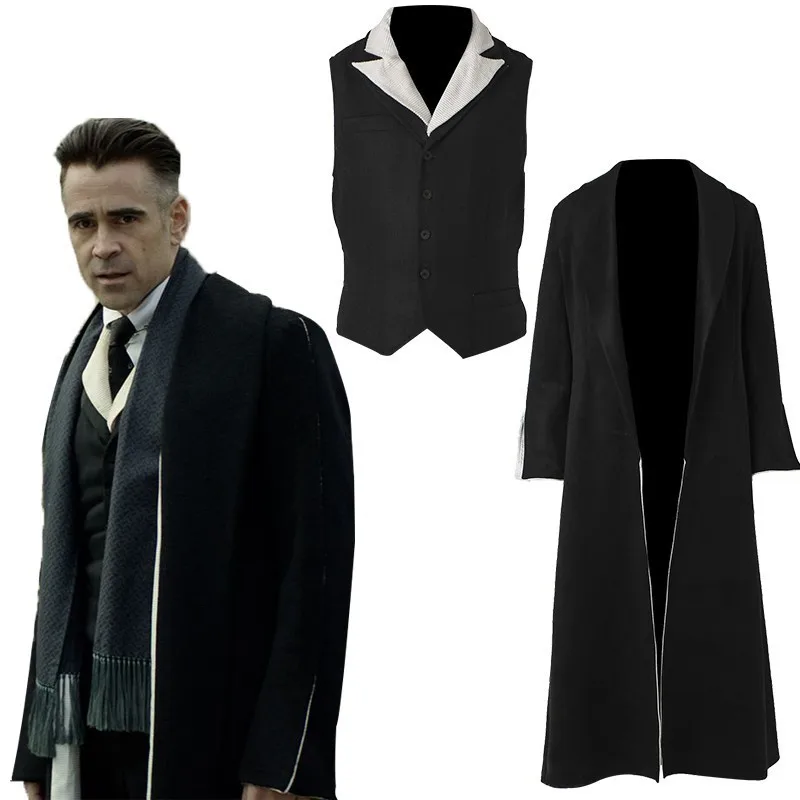 Percival Graves Costume Fantastic Beasts and Where to Find Them Cosplay Carnival Halloween Custom Made Only Overcoat Blazer
Percival Graves Costume Fantastic Beasts and Where to Find Them Cosplay Carnival Halloween Custom Made Only Overcoat Blazer