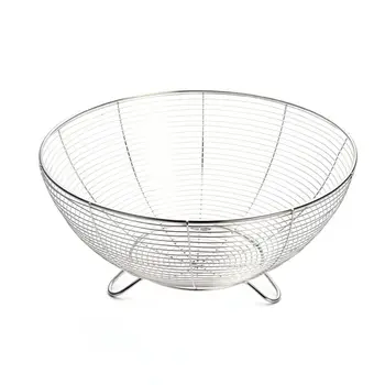 LUDA Stainless Steel Fruit Basket Kitchen Vegetable Drain Washing Basket Water Filtration Storage Basket
LUDA Stainless Steel Fruit Basket Kitchen Vegetable Drain Washing Basket Water Filtration Storage Basket