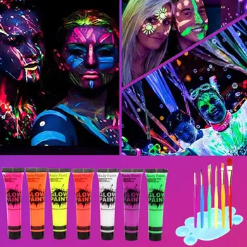 14pcs/set Children Adult Painting Luminous Face Color Ointment Environmentally Friendly Non - Toxic Body Pigment Fluorescent
14pcs/set Children Adult Painting Luminous Face Color Ointment Environmentally Friendly Non - Toxic Body Pigment Fluorescent
