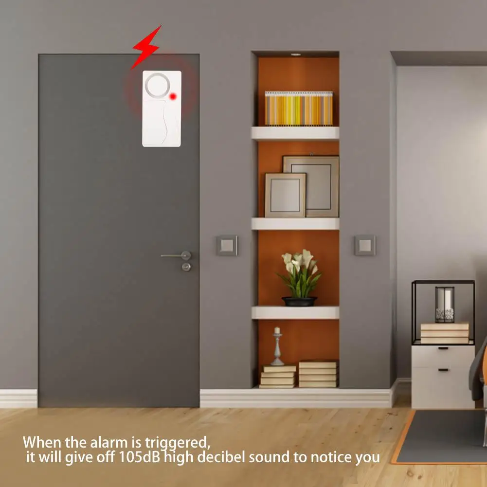 Door Window Magnetic Contacts Set Wireless Sensor Detector Switch with Remote Controller
Door Window Magnetic Contacts Set Wireless Sensor Detector Switch with Remote Controller