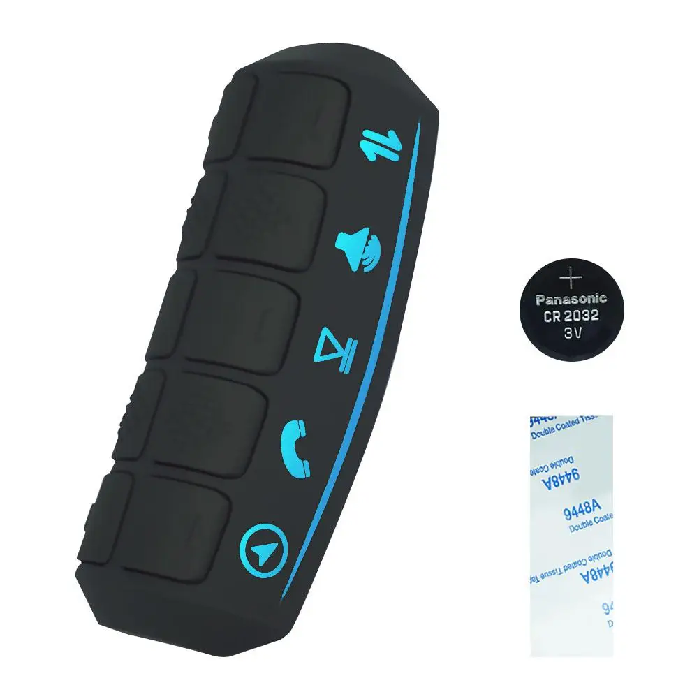 Universal Multi-function Steering Wheel Bluetooth Remote Control Button Series Car Kit Wireless In-car DVD Navigation Controller
Universal Multi-function Steering Wheel Bluetooth Remote Control Button Series Car Kit Wireless In-car DVD Navigation Controller