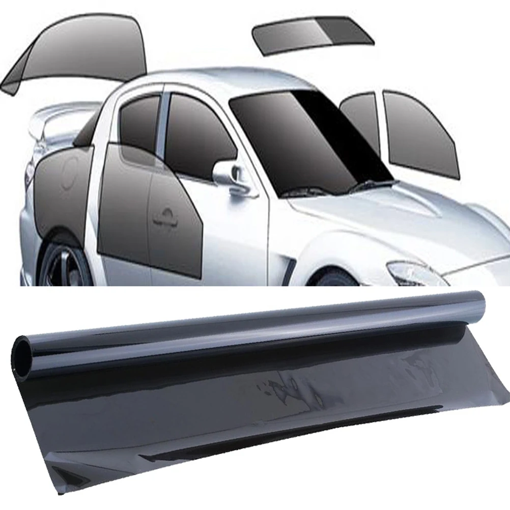 Anti-blast Window Tint Film Utralviolet-proof Auto Car Stickers Window Glass Utralviolet-proof Tint Film 6M*50CM decal (Black)
Anti-blast Window Tint Film Utralviolet-proof Auto Car Stickers Window Glass Utralviolet-proof Tint Film 6M*50CM decal (Black)