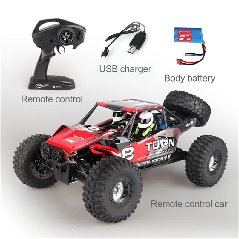 Sports Drift GS1002 1/12 2.4G 4WD 50KM/H Fast Speed Rock Crawlers Off-Road Climbing RC Car With Transmitter Charger Toys Kids
Sports Drift GS1002 1/12 2.4G 4WD 50KM/H Fast Speed Rock Crawlers Off-Road Climbing RC Car With Transmitter Charger Toys Kids