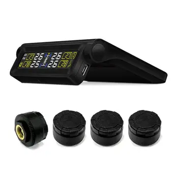 Universal Smart Car TPMS DC 5V Solar Energy USB Cable Two Power Supply TFT Display Tyre Pressure Auto Alarm External Sensor
Universal Smart Car TPMS DC 5V Solar Energy USB Cable Two Power Supply TFT Display Tyre Pressure Auto Alarm External Sensor