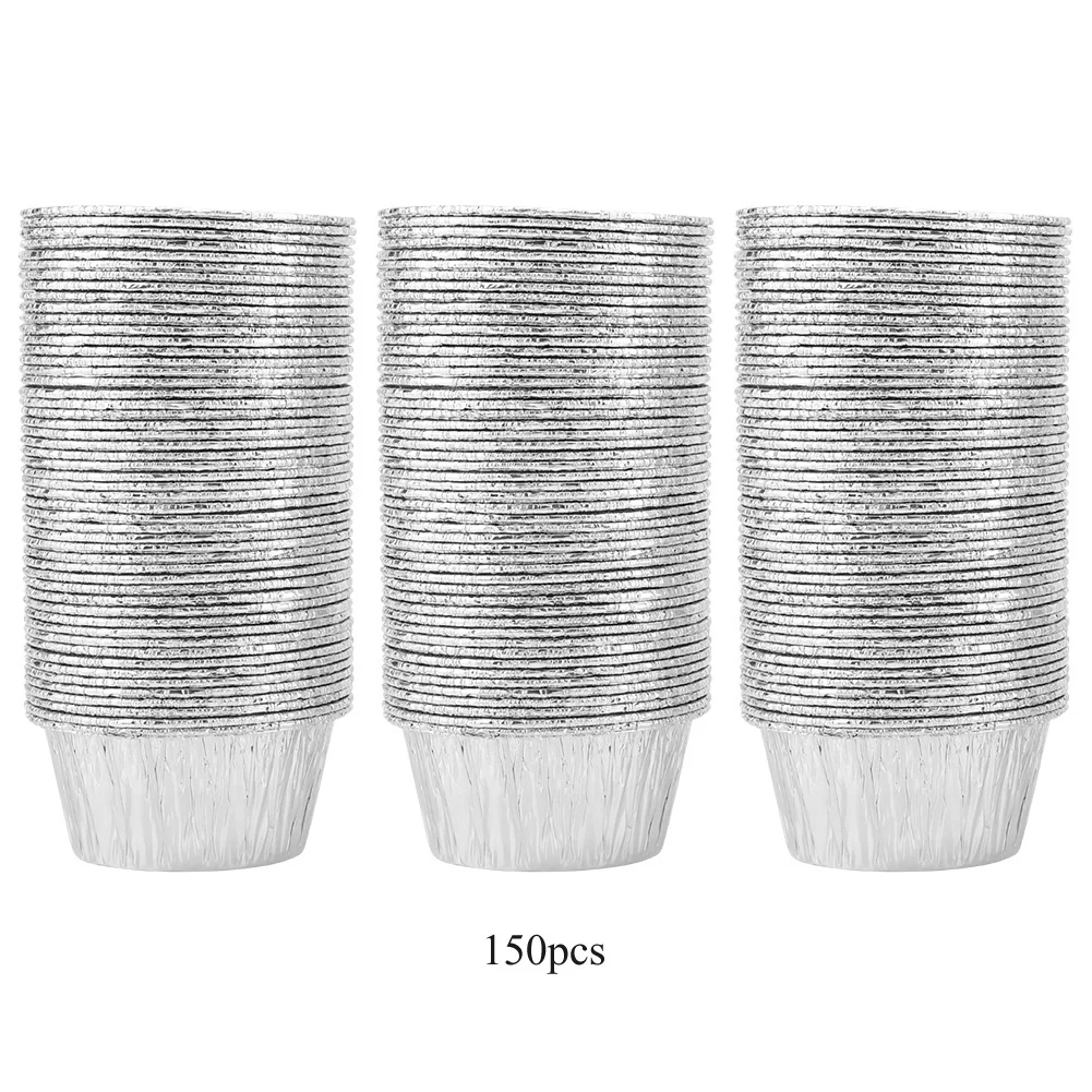 150pcs Disposable Aluminum Foil Baking Egg Tart Mold Round Tart Pie Mould Plate for Cake Cups New
150pcs Disposable Aluminum Foil Baking Egg Tart Mold Round Tart Pie Mould Plate for Cake Cups New