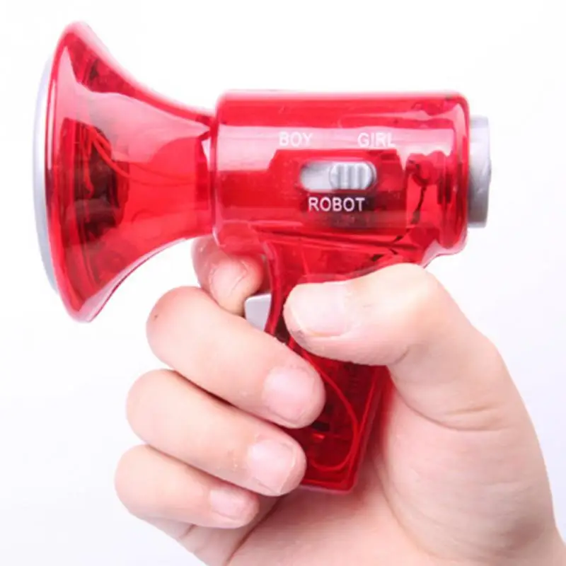 Mini LED Voice Changer Loud Speaker Children's Gift Kids Toy Megaphone Sound Effects Boy Gift Red Drop Shipping #1218
Mini LED Voice Changer Loud Speaker Children's Gift Kids Toy Megaphone Sound Effects Boy Gift Red Drop Shipping #1218