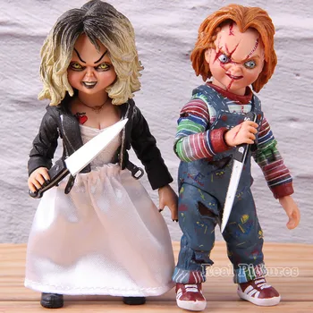 NECA Ultimate Chucky & Tiffany Action Model Toy Chucky Gets Lucky Horrorible Bride Of Chucky Movie PVC Collectible Figure
NECA Ultimate Chucky & Tiffany Action Model Toy Chucky Gets Lucky Horrorible Bride Of Chucky Movie PVC Collectible Figure