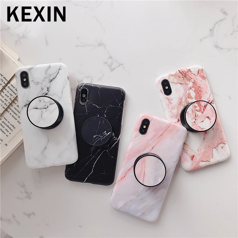KEXIN Simple Marble Case For iPhone XS MAX XR X 7 8 Plus Phone Case Kickstand Design For Huawei P30 P20 Mate20 Lite Nova3i Case
KEXIN Simple Marble Case For iPhone XS MAX XR X 7 8 Plus Phone Case Kickstand Design For Huawei P30 P20 Mate20 Lite Nova3i Case