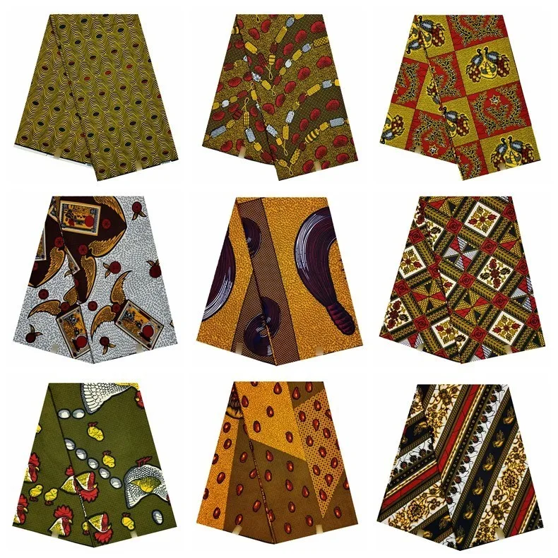 African Print Ankara Sewing Material Veritable Wax Block Prints Fabric tissus Wax Print Veritable 2019 New tissus Wax
African Print Ankara Sewing Material Veritable Wax Block Prints Fabric tissus Wax Print Veritable 2019 New tissus Wax