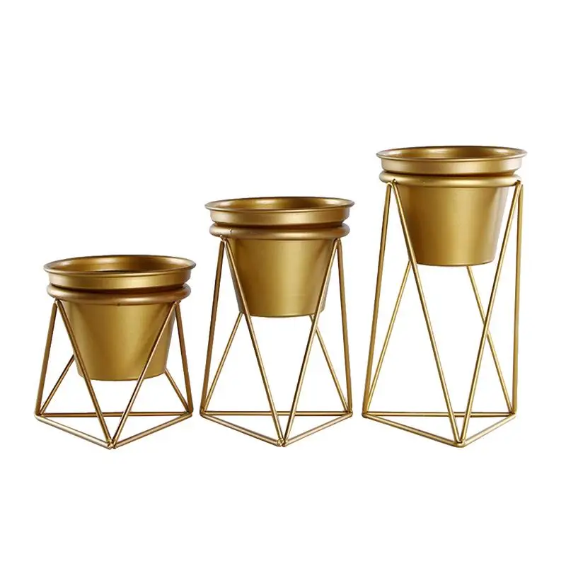 Flower Pot Gold Metal Iron Holder Stand Innovative Home Model Table Decoration Flower Planter Home Decoration Accessories
Flower Pot Gold Metal Iron Holder Stand Innovative Home Model Table Decoration Flower Planter Home Decoration Accessories