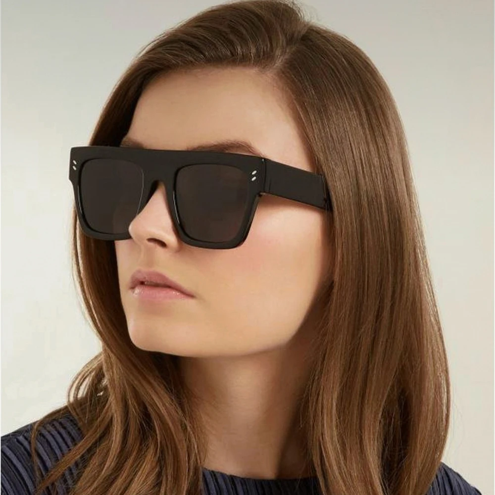 Kachawoo 2019 High Fashion Sunglasses Women Oversized Black Transparent Leopard Sun Glasses for Men Square Big Frame
Kachawoo 2019 High Fashion Sunglasses Women Oversized Black Transparent Leopard Sun Glasses for Men Square Big Frame