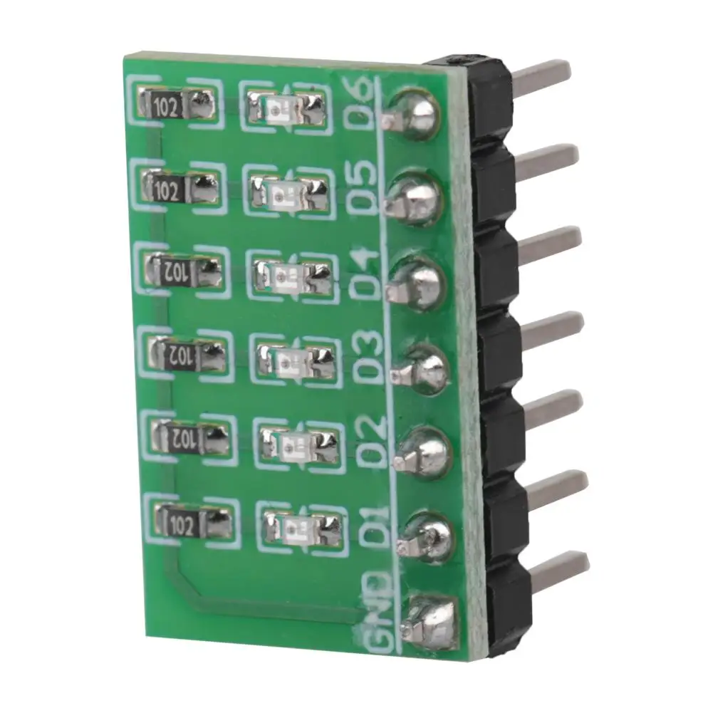 6 Bits Digital Red LED Module Display Indicator Board for Arduiuo Breadboard UNO MEGA2560 Tool
6 Bits Digital Red LED Module Display Indicator Board for Arduiuo Breadboard UNO MEGA2560 Tool