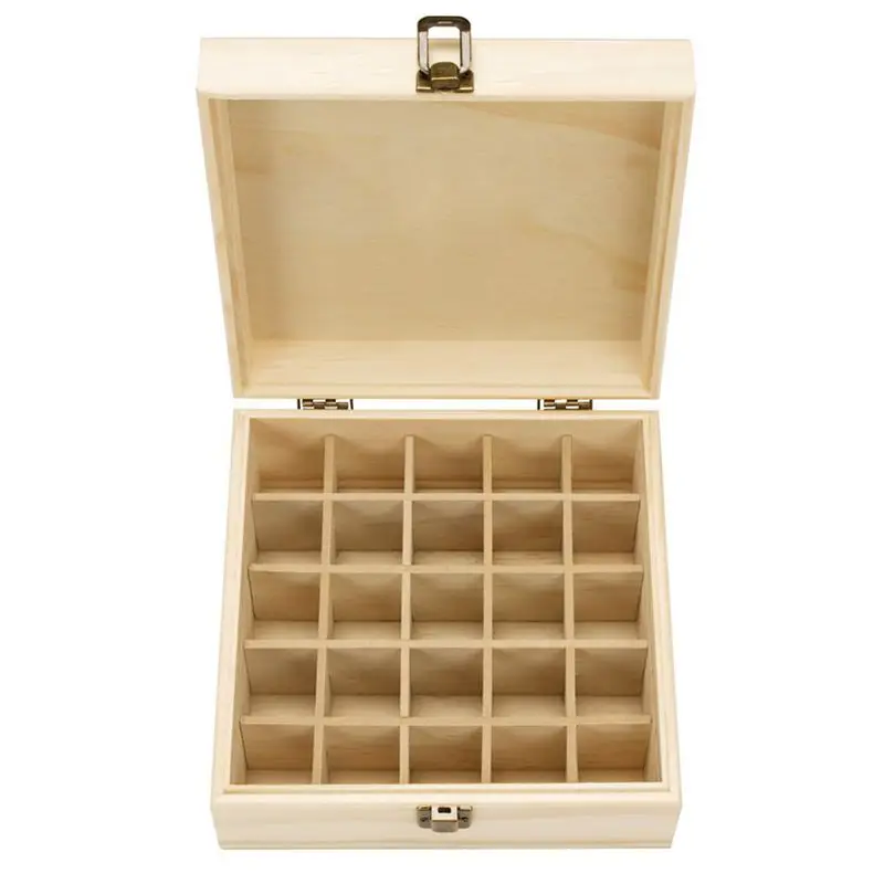 Wooden Storage Box 1pc Carry Organizer Essential Oil Bottles Aromatherapy Container Metal Lock Jewelry Treasure Case
Wooden Storage Box 1pc Carry Organizer Essential Oil Bottles Aromatherapy Container Metal Lock Jewelry Treasure Case