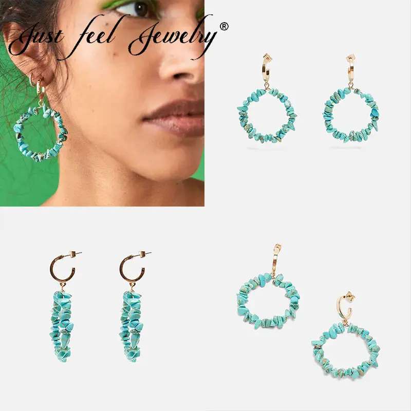JUST FEEL Handmade Vintage Drop Earrings for Women Fashion Jewelry Natural Stone Blue Simple Femme Gifts Dangle Earring jewelry
JUST FEEL Handmade Vintage Drop Earrings for Women Fashion Jewelry Natural Stone Blue Simple Femme Gifts Dangle Earring jewelry