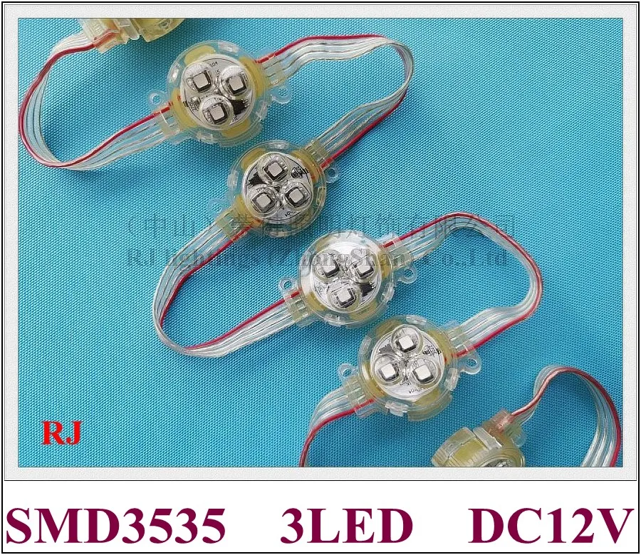 LED pixel light module exposed light string point light IC 8206 SMD3535 3 LED DC12V 30mm*30mm*15mm programmable controllable
LED pixel light module exposed light string point light IC 8206 SMD3535 3 LED DC12V 30mm*30mm*15mm programmable controllable